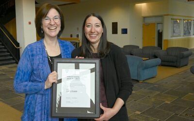 VBRN Researcher Wins Award for Teaching Excellence